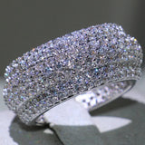 Classic Marquise Cut Zircon CZ Engagement Wedding Ring