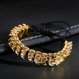 Copper Beads Macrame Men Bracelets For Women Jewelry