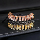 Copper Beads Macrame Men Bracelets For Women Jewelry