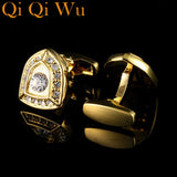 Classic Peltate Cufflinks Men's Jewelry Knight Cuff link High Men Cuffs
