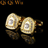 Classic Peltate Cufflinks Men's Jewelry Knight Cuff link High Men Cuffs
