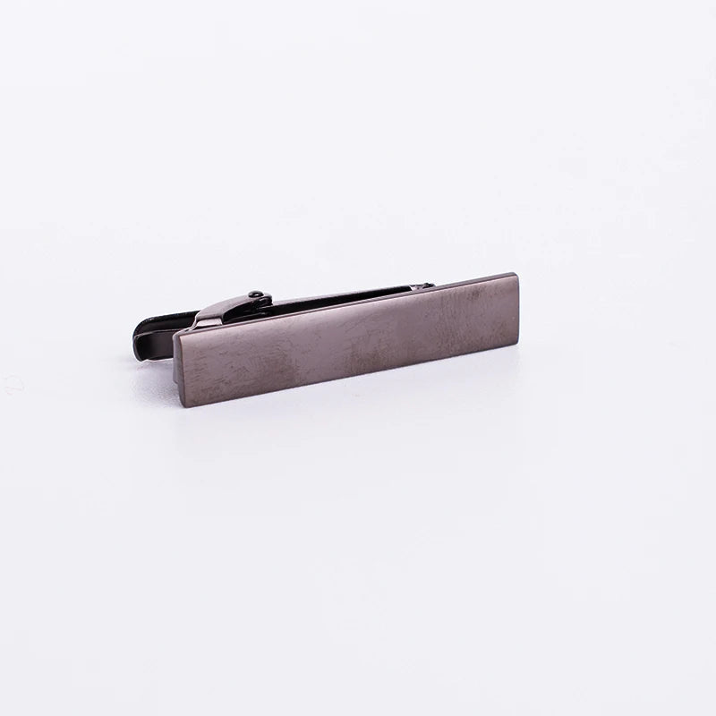 Classic Matte Tie Bar Brushed Smooth Mens Jewelry Copper Necktie Pin