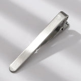 Matte Tie Clip Clasp Stainless Steel Tie Pin Suit Clip