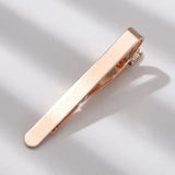 Matte Tie Clip Clasp Stainless Steel Tie Pin Suit Clip