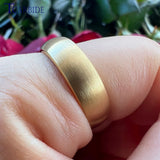 Classic Tungsten Wedding Band Ring Brushed Finish 6MM 8MM Comfort Fit