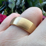 Classic Tungsten Wedding Band Ring Brushed Finish 6MM 8MM Comfort Fit
