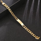 Men's ID Bracelet Stainless Steel Never Rust
