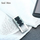 Men's Stainless Steel Money Clip Silver Anniversary Gift
