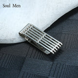Men's Stainless Steel Money Clip Silver Anniversary Gift