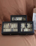 Mens Watch Organizer- Keep Timepieces Safe & Secure in Jewelry Storage Box