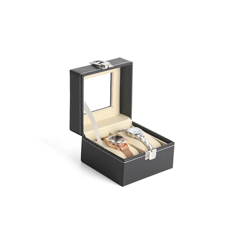 Mens Watch Organizer- Keep Timepieces Safe & Secure in Jewelry Storage Box