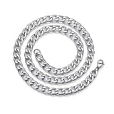 Classic NK Chain Men Necklace Stainless Steel Silver Link Chain Neckalce For Men