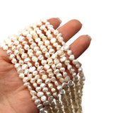 Freshwater Pearl Irregular Loose Bead Jewelry DIY Necklace Bracelet 8-12mm