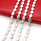 Natural Freshwater Pearl Drop Baroque Beads DIY Jewelry 10-15mm