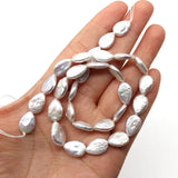Natural Freshwater Pearl Drop Baroque Beads DIY Jewelry 10-15mm
