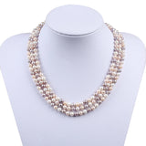 Elegant Freshwater Pearl Necklace for Women Party