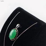 Velvet Jewelry Shelf Necklace Display Stand with Hooks