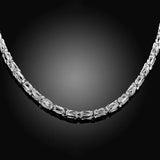 Men's 925 Silver Dragon Chain Necklace