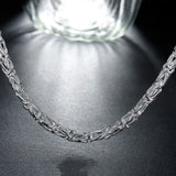 Men's 925 Silver Dragon Chain Necklace