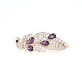 Classic Peacock Spring Clip Crystal Hair Accessories for Women