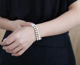 Bohemia Freshwater Pearl Bracelet String Knotted