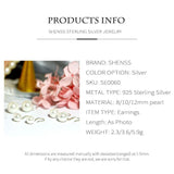Pearl Earrings S925 Sterling Silver for Women