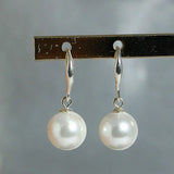 Pearl Earrings S925 Sterling Silver for Women