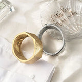 Punk Metal Statement Cuff Bangle Bracelets for Women