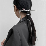 Punk Snake Hairpin Chain Tassel Hair Sticks for Women DIY Hairstyle