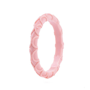 Engraved Resin Cuff Bracelet for Women
