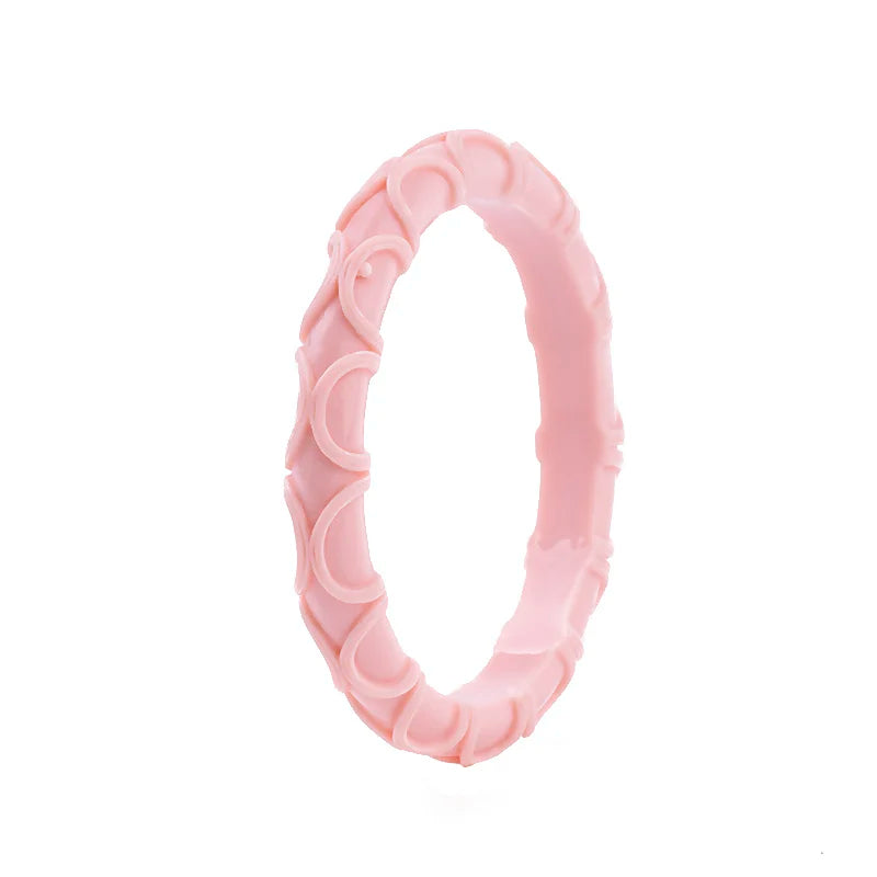 Engraved Resin Cuff Bracelet for Women