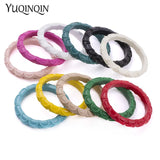 Engraved Resin Cuff Bracelet for Women