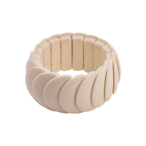 Resin Cuff Wide Bracelets for Women, Acrylic Link Bracelet