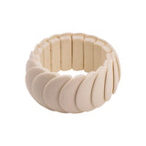 Resin Cuff Wide Bracelets for Women, Acrylic Link Bracelet
