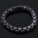 Classic Retro Stainless Steel Wrist Bracelet For Men Punk Wave Homme Bangles
