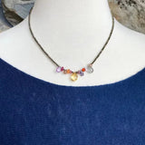 Classic Retro Drop Pendant Necklace Ethnic Style Beads Collar