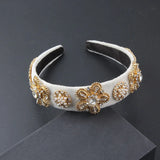 Baroque Rhinestone Headband Wedding Tiara Bridal Hair Accessories