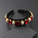 Baroque Rhinestone Headband Wedding Tiara Bridal Hair Accessories