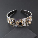 Baroque Rhinestone Headband Wedding Tiara Bridal Hair Accessories