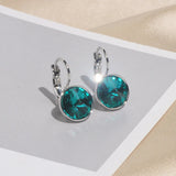 Classic Crystal Drop Earrings for Women Wedding Party Jewelry