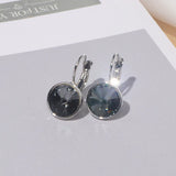 Classic Crystal Drop Earrings for Women Wedding Party Jewelry