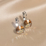Classic Crystal Drop Earrings for Women Wedding Party Jewelry