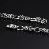 Classic Rope Chain Stainless Steel Cuban Necklace Men Women