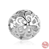 Silver 925 Love Hearts Infinity Charm Bead For Bracelet DIY Jewelry