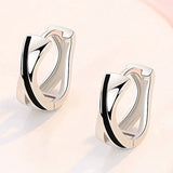 Classic Silver Earrings For Women