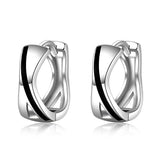 Classic Silver Earrings For Women