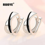 Classic Silver Earrings For Women