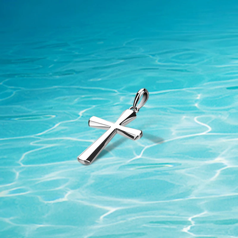 925 Silver Cross Pendant Women's Jewelry Gift