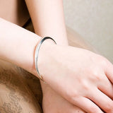 925 Silver Telescopic Bracelet for Women Lady Gift