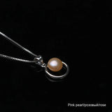 Natural Freshwater Pearl Pendant for Wedding Jewelry